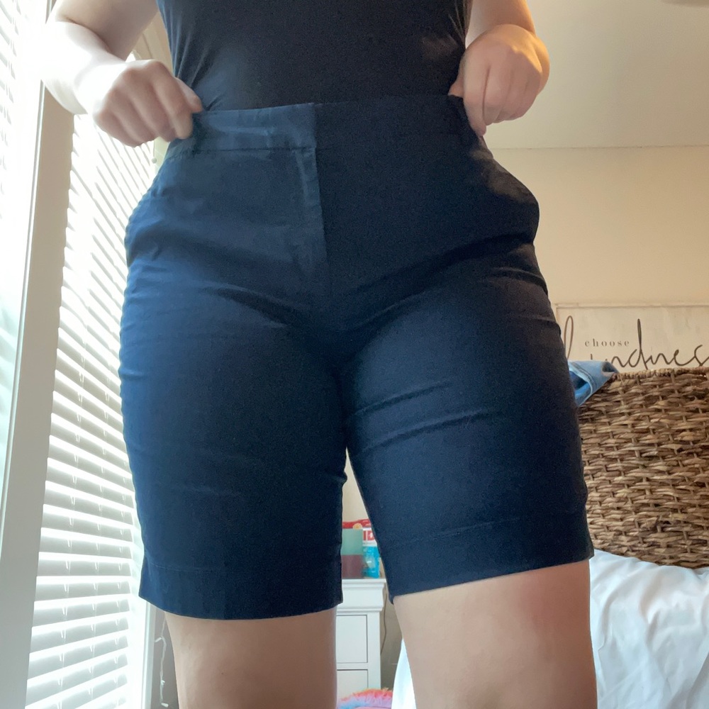 J. Crew navy blue shorts